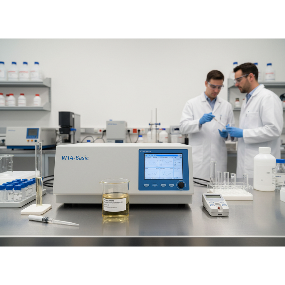 WTA Wärmeträgeranalyse Basic – professionelle Laboranalyse für Heizungs-, Solar-, Kühl- und Geothermieanlagen inkl. Wasserchemie, Korrosionsmetallen, pH-Wert, Leitfähigkeit & detailliertem Analysebericht