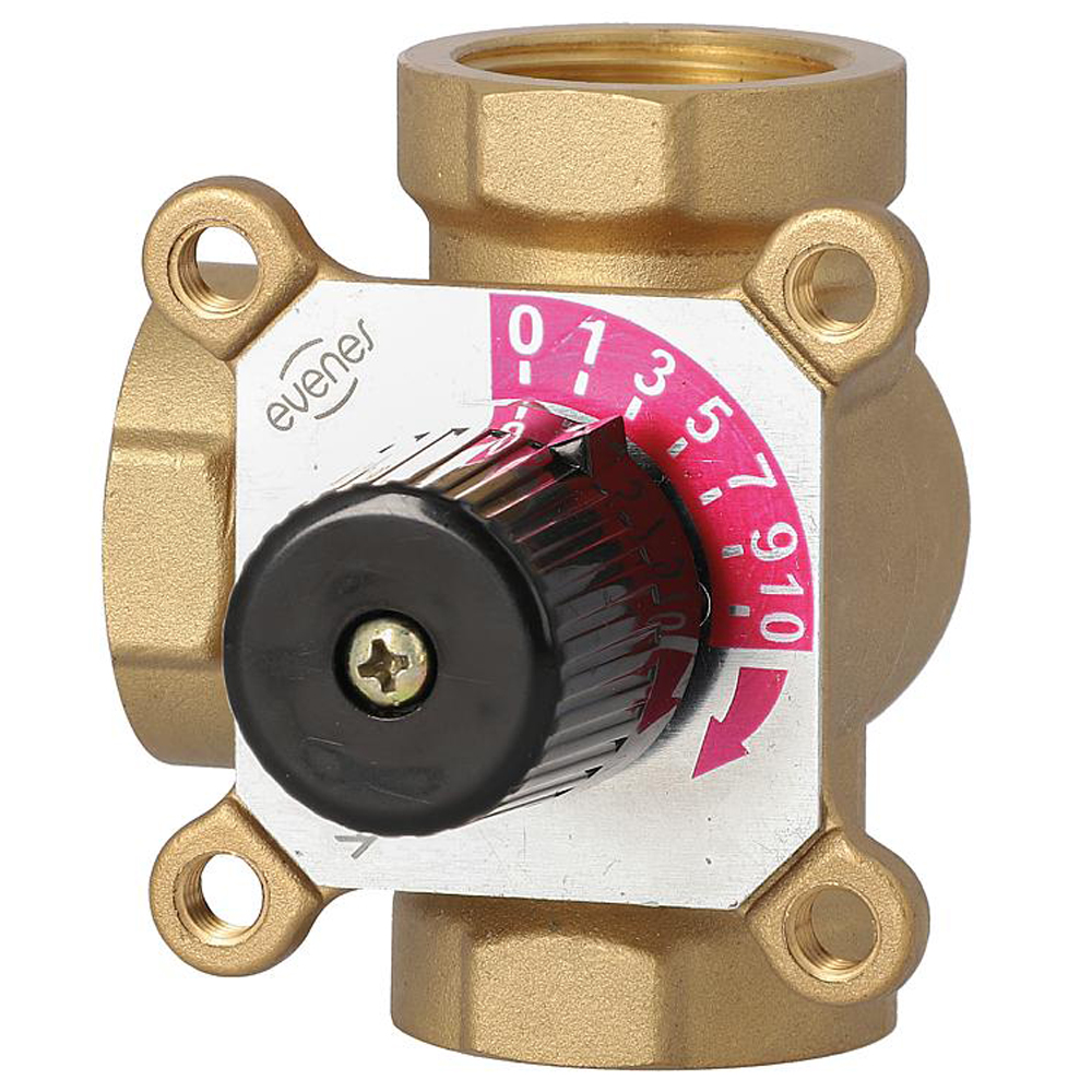 9006075-02 3-Wege-Mischer Easyflow DN15–DN25 – Hochwertiges Heizungsventil mit Innengewinde