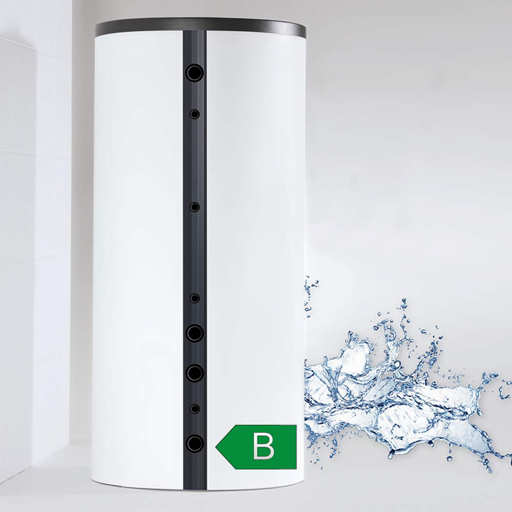 TWL Wärmepumpen-Schichtspeicher mit Schichtleitkrempe® – Effiziente Warmwasser- & Heizungsunterstützung
