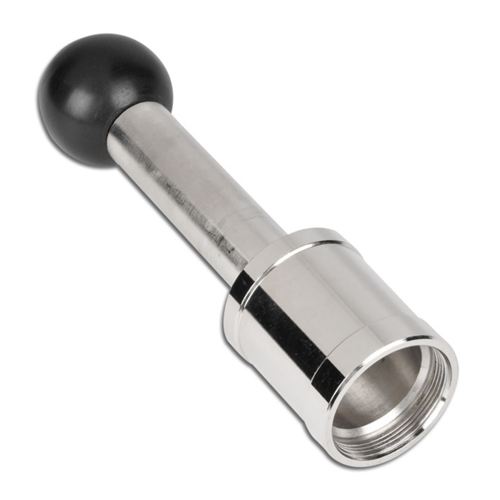 Profi-Schlagwerkzeug zur Bördelherstellung für Solar- & Edelstahl-Wellrohre DN8–DN25 – Grundkörper aus massivem Stahl, austauschbarer Einsatz, langlebige Qualität