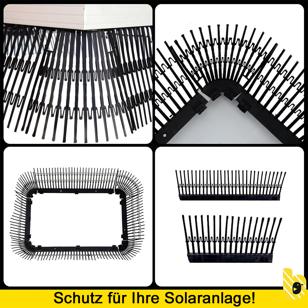Birdstop Kunstoffclip - Zubehör Vogelschutz für Solaranlagen – Marderschutz für PV-Module & Dach Birdstop Kunstoffclip - Zubehör Vogelschutz für Solaranlagen – Marderschutz für PV-Module & Dach