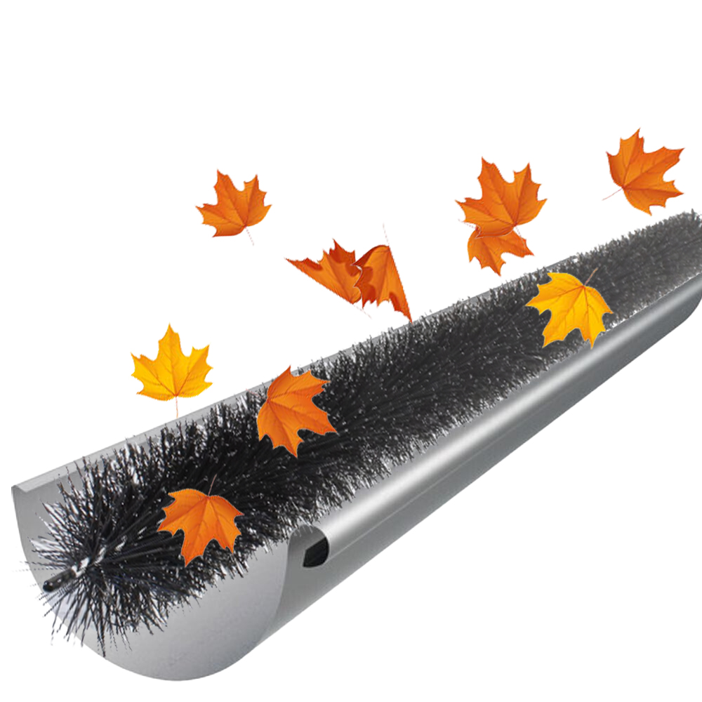 1057-02 1,20 Meter Schutzbürste Ø 19cm Vogel Taube Marder Nager Solaranlage Photovoltaik Regenrinne