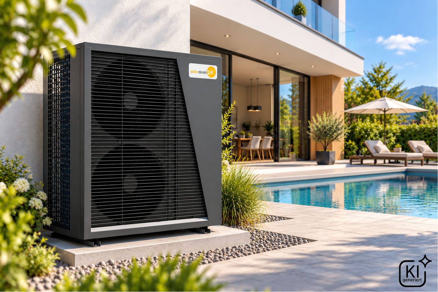 Eurotherm HP018-F3 Luft-Wasser-Wärmepumpe 18 kW Monoblock R290 A+++ Heizen & Kühlen