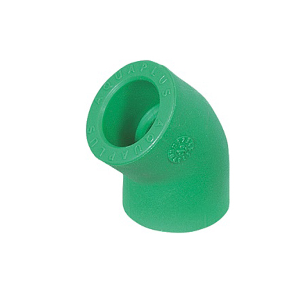 Aqua-Plus - PPR Rohr 45° Winkel Kunststoff Schweißsysteme 20-40 mm 