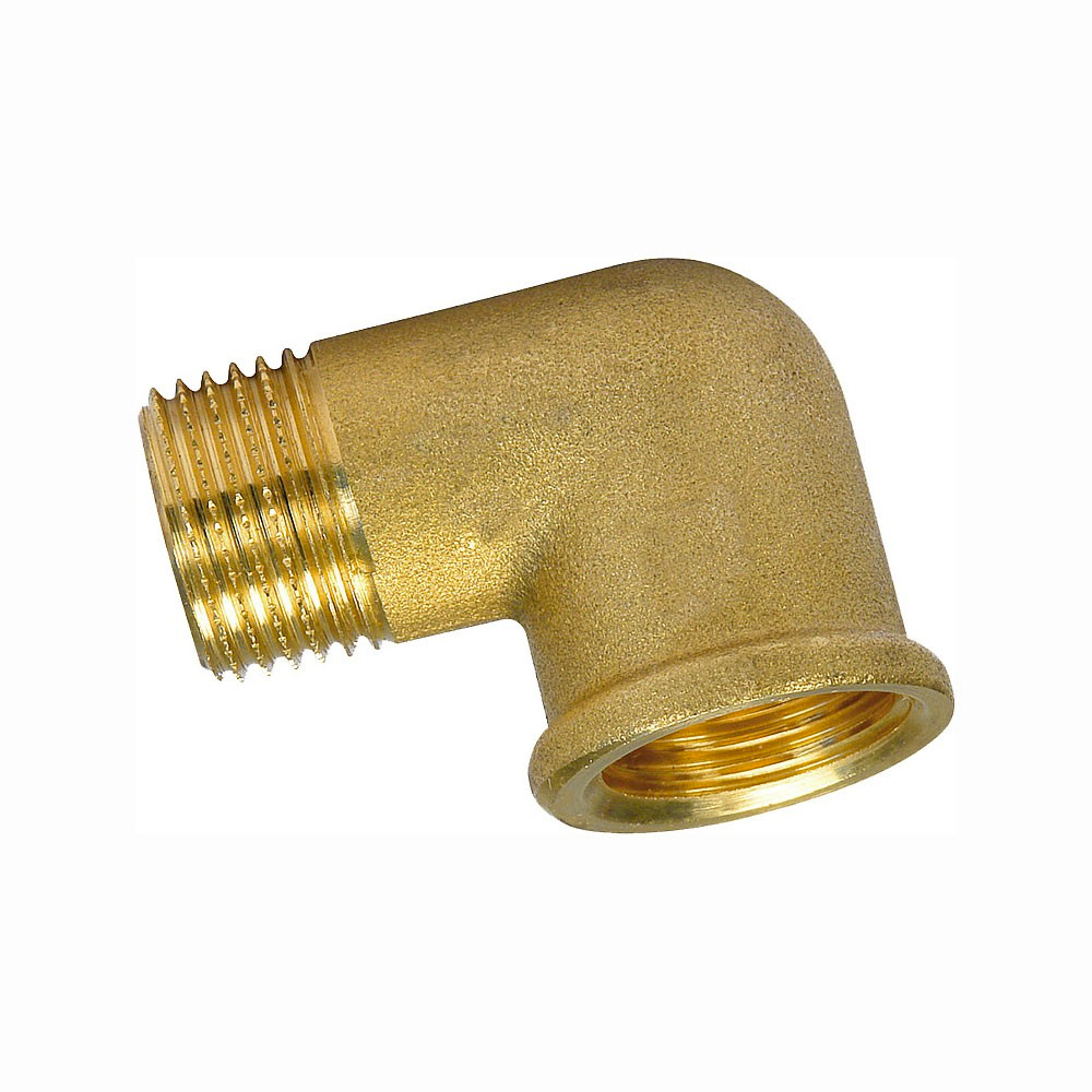 Winkel-IG-AG 90° Messing Winkel 1/2" - DN15 Innengewinde/Außengewinde