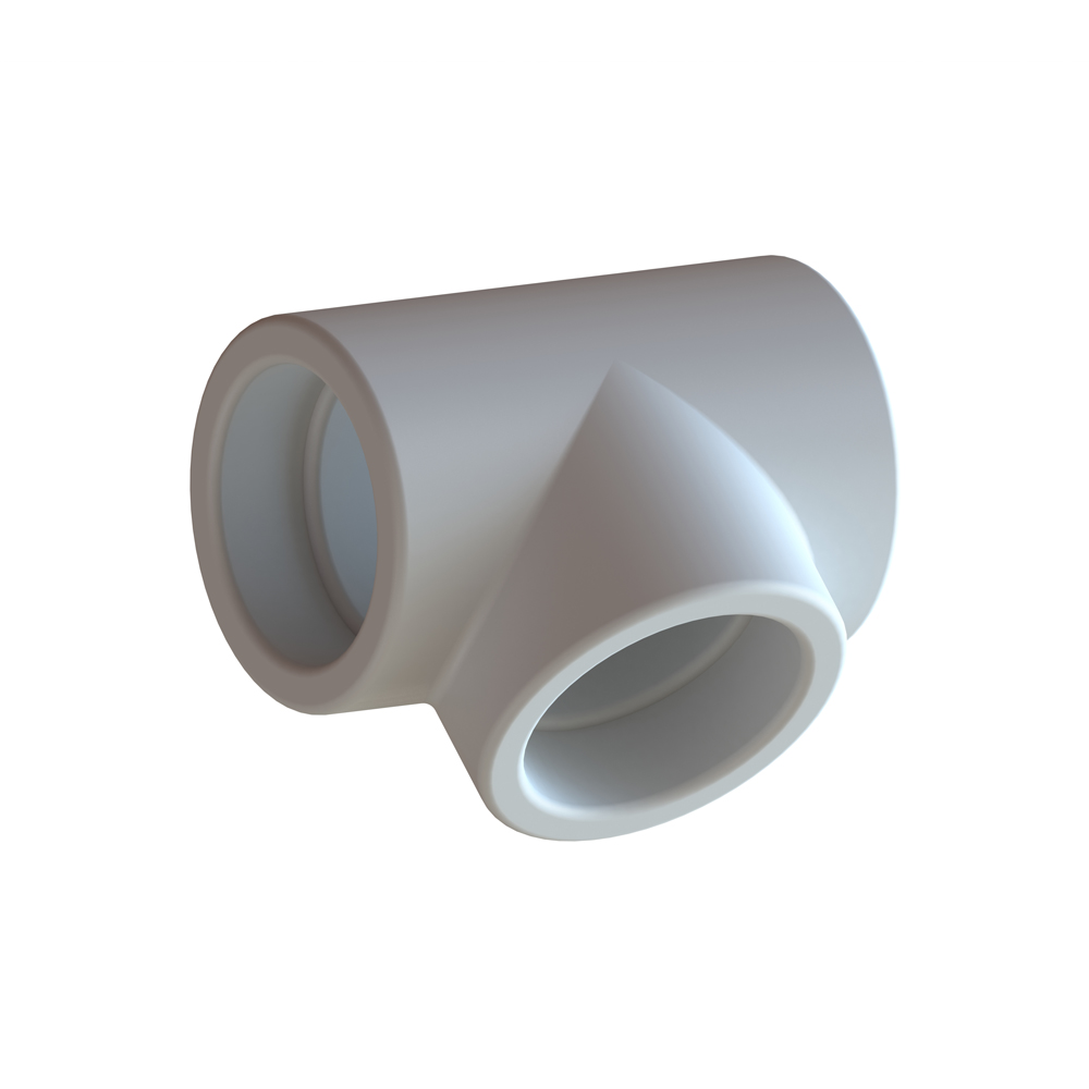 Aqua-Plus - PPR Rohr T-Reduzierstück Kunststoff Schweißsysteme 20-40 mm