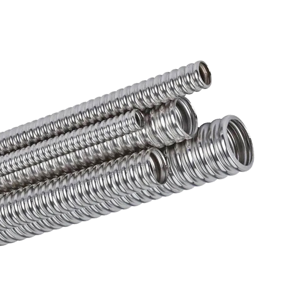 DN12 - DN32 Edelstahlwellrohr 1.4404 (V4A) Solarrohr Wellrohr Solarleitung Heizung - Meterware 