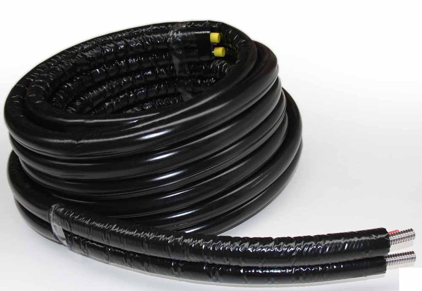 Duo-Edelstahlwellrohr Flachkollektor - Brauchwasser Paket 5,04m² – für 300 Liter Speicher (BW-5.300) - Horizontal