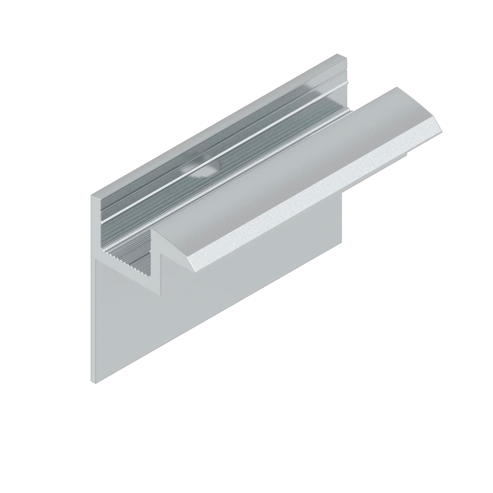 9742-s03 2er-Set Endklemmen für 30 mm Module silber Solar Photovoltaik Aluminium 0% MwSt.