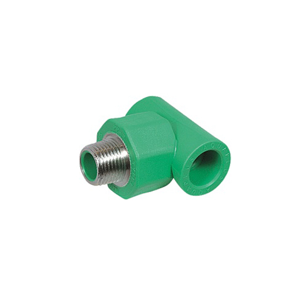 Aqua-Plus - PPR Rohr T-Stück mit Außengewinde Kunststoff Schweißsysteme 20-40 mm