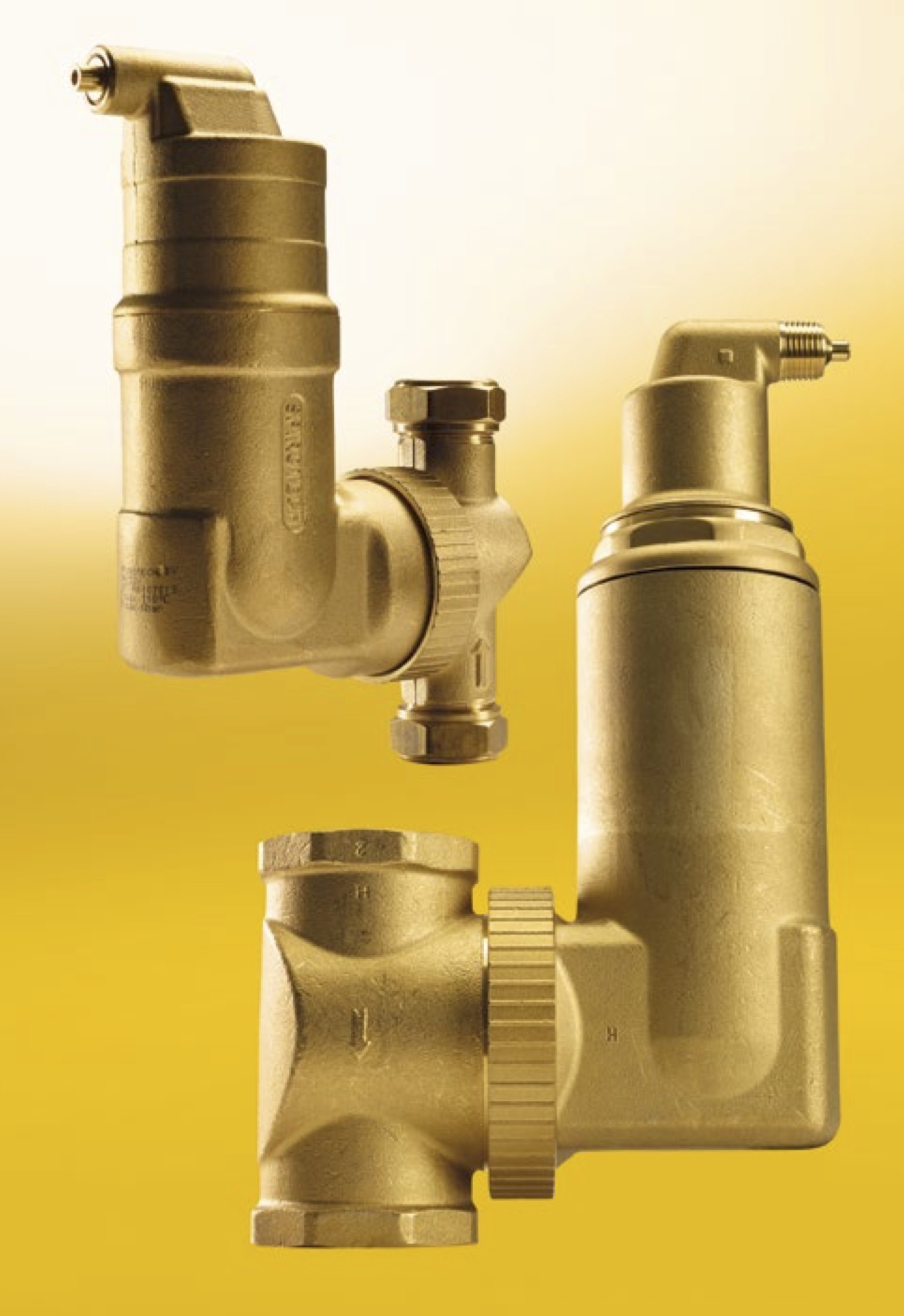 SpiroVent RV2 DN32 1 1/4" Mikroluftblasenabscheider Entlüfter Luft Abscheider UA125W