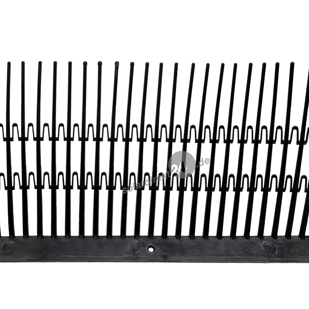 Birdstop 1 Meter H: 18cm Vogelschutz für Solaranlagen – Marderschutz für PV-Module & Dach Birdstop 1 Meter H: 18cm Vogelschutz für Solaranlagen – Marderschutz für PV-Module & Dach