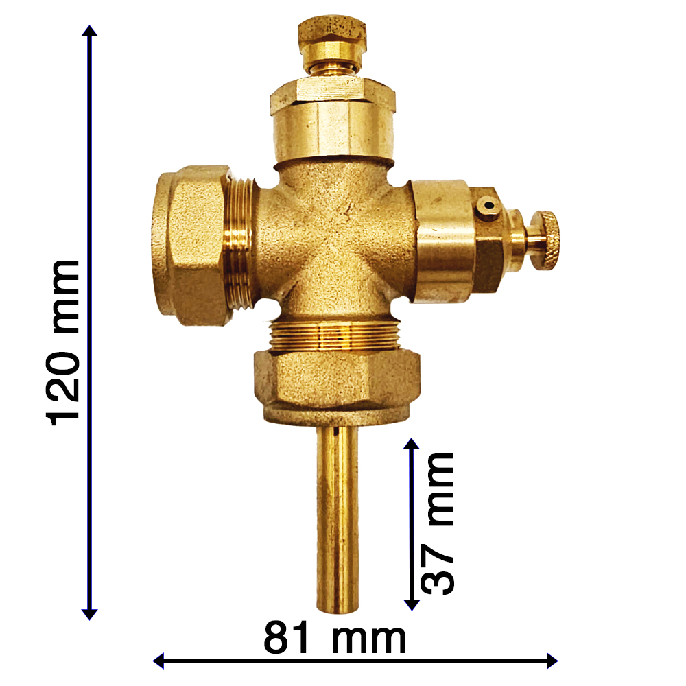 3tlg. Kollektor-Anschluss Set Ø 22mm für 2 Solar Kollektoren Verbinder T-Stück Winkel 3tlg. Kollektor-Anschluss Set Ø 22mm für 2 Solar Kollektoren Verbinder T-Stück Winkel