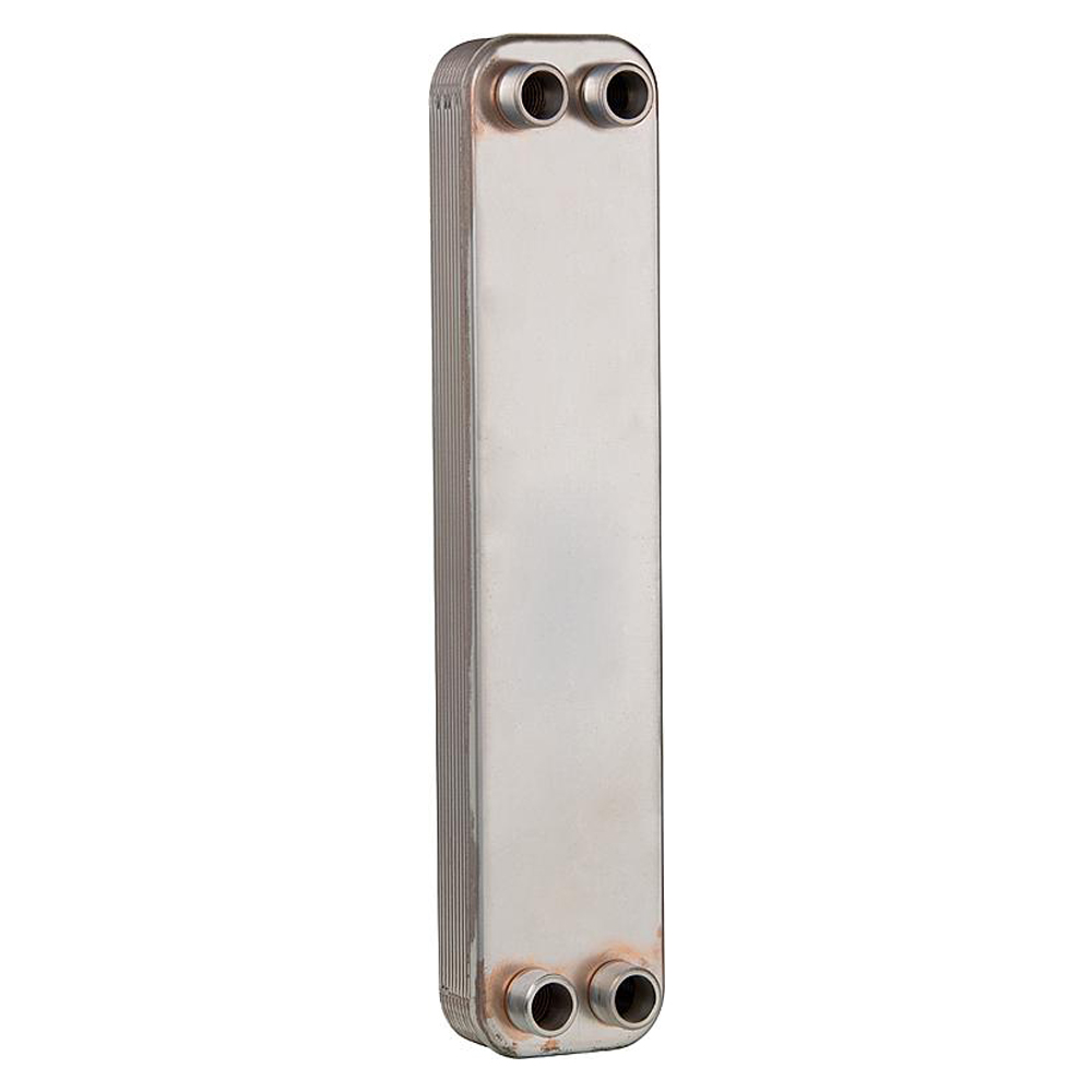 9700867-02 Edelstahl Plattenwärmetauscher TYP ZB 60-20 DN25 1" Solar Heizung