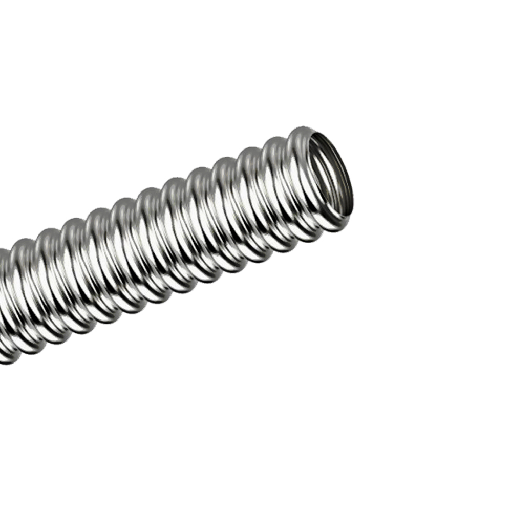 DN12 - DN32 Edelstahlwellrohr 1.4404 (V4A) Solarrohr Wellrohr Solarleitung Heizung - Meterware 
