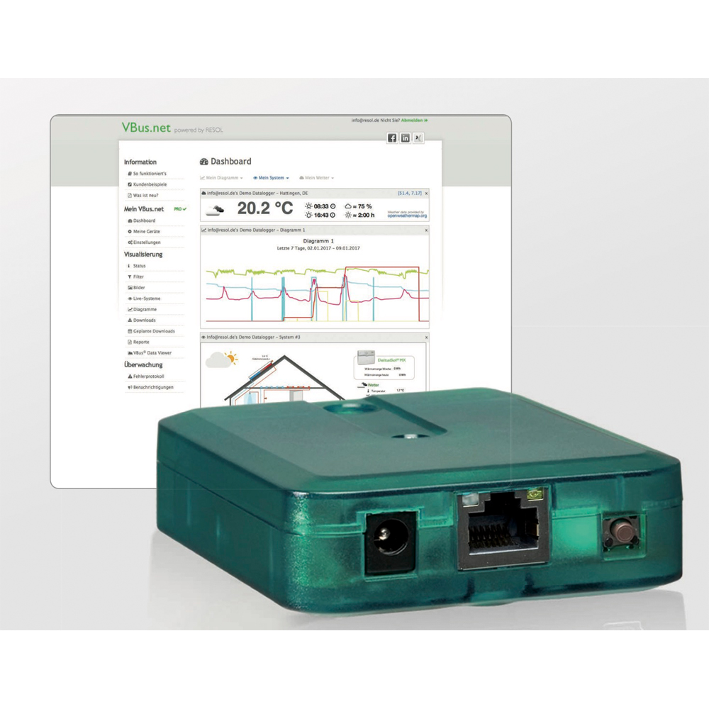 km2-02 Resol Kommunikationsmodul KM2
