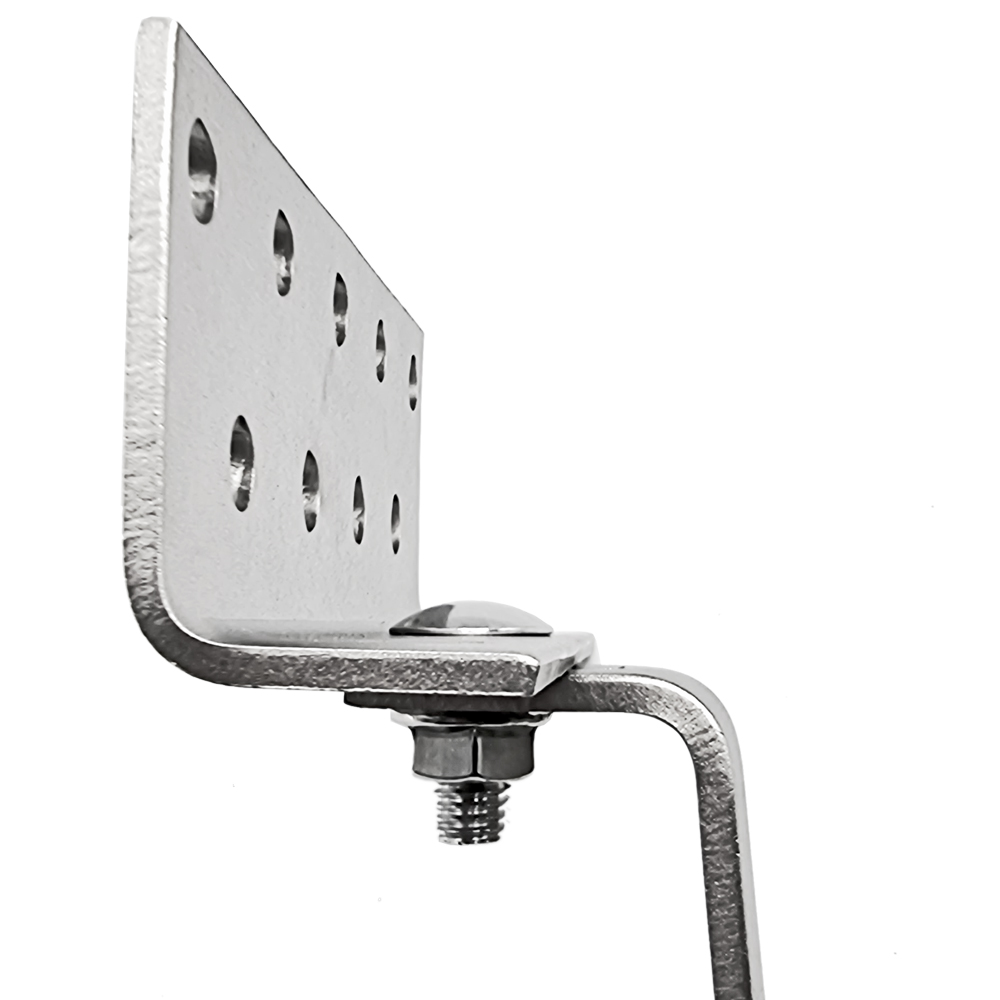 Dachhaken Edelstahl 3-fach verstellbar für Dachsteine, Dachziegel und Dachpfannen