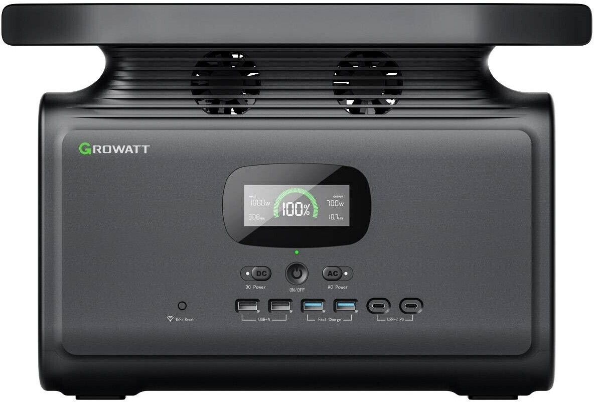 Growatt INFINITY 1500 Tragbare Powerstation 1512Wh 2000W