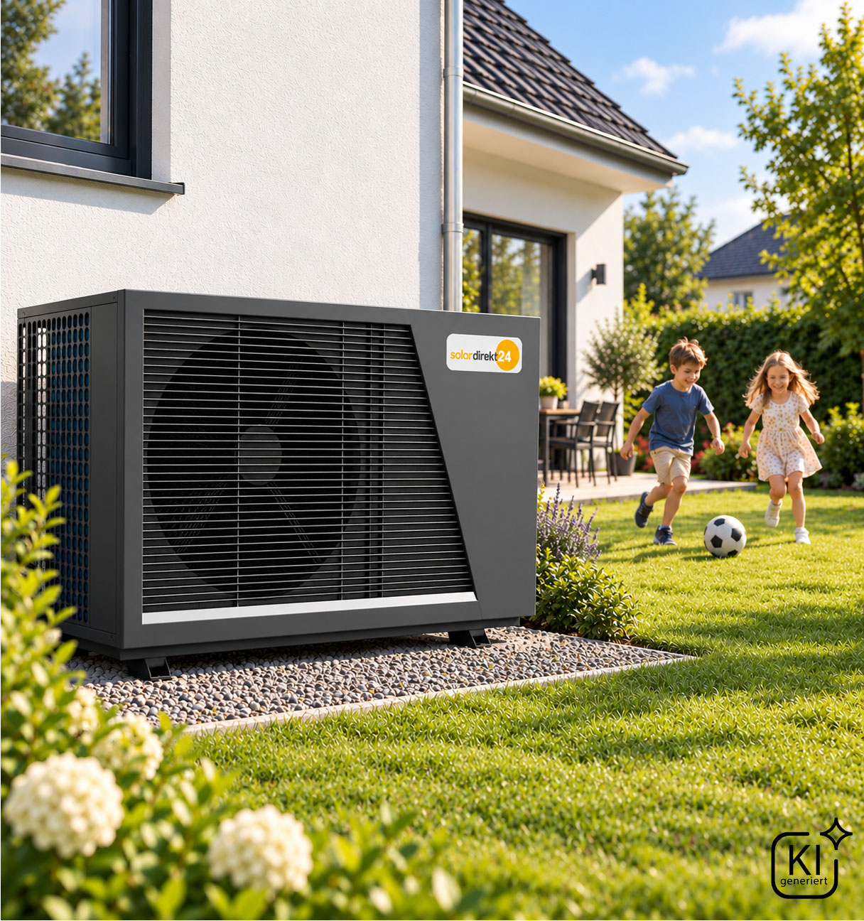 Eurotherm HP012-F3 Luft-Wasser-Wärmepumpe 12 kW Monoblock R290 A+++ Heizen & Kühlen