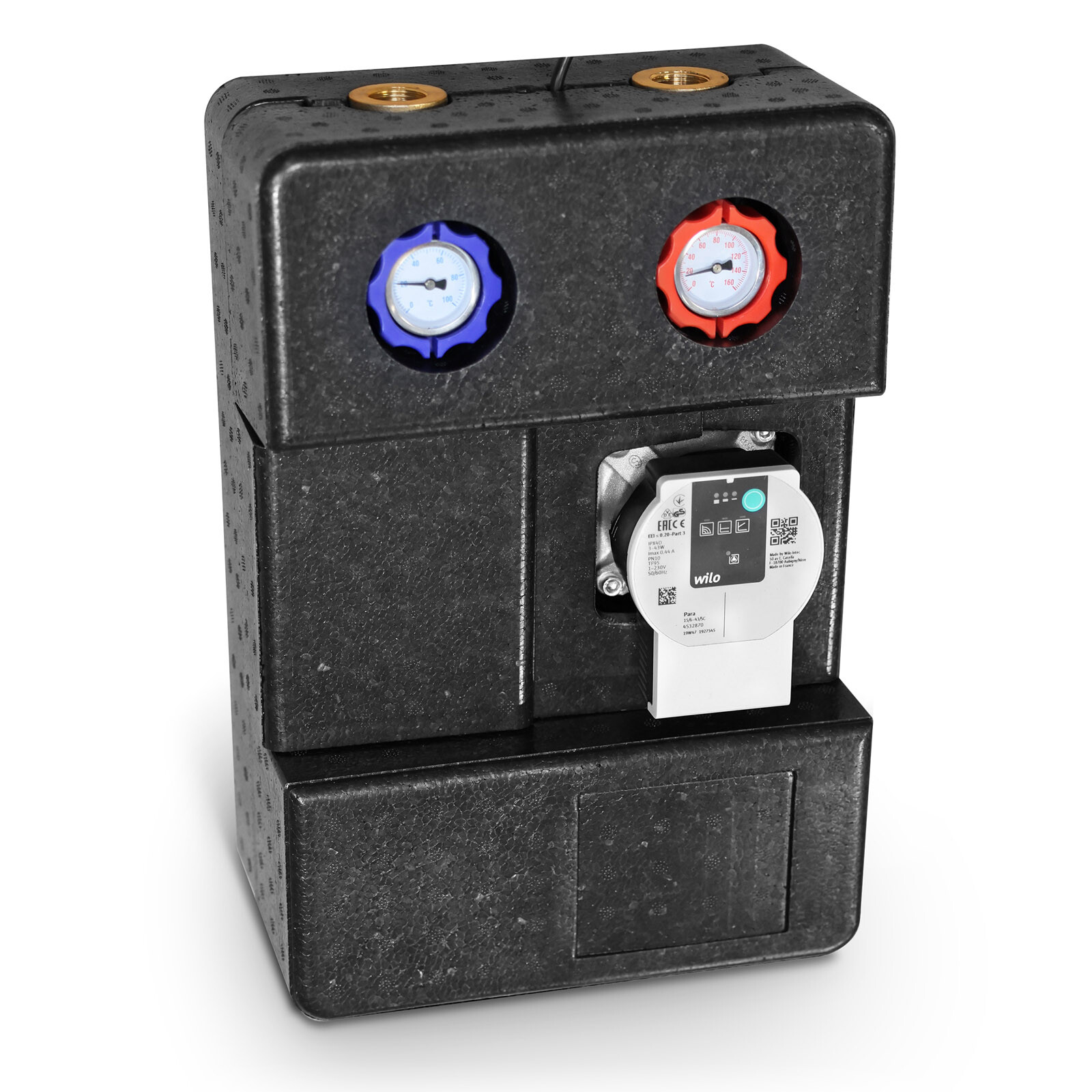 Pumpengruppe Heizkreisset ohne Drei-Wege-Mischer und Stellmotor DN25