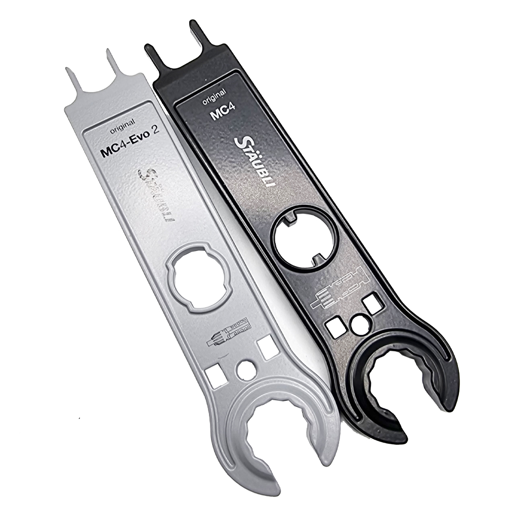 Stäubli Montageschlüsselset aus Metall für MC4 und MC4 EVO2 Solar Stecker (Multi-Contact) - 0% MwSt