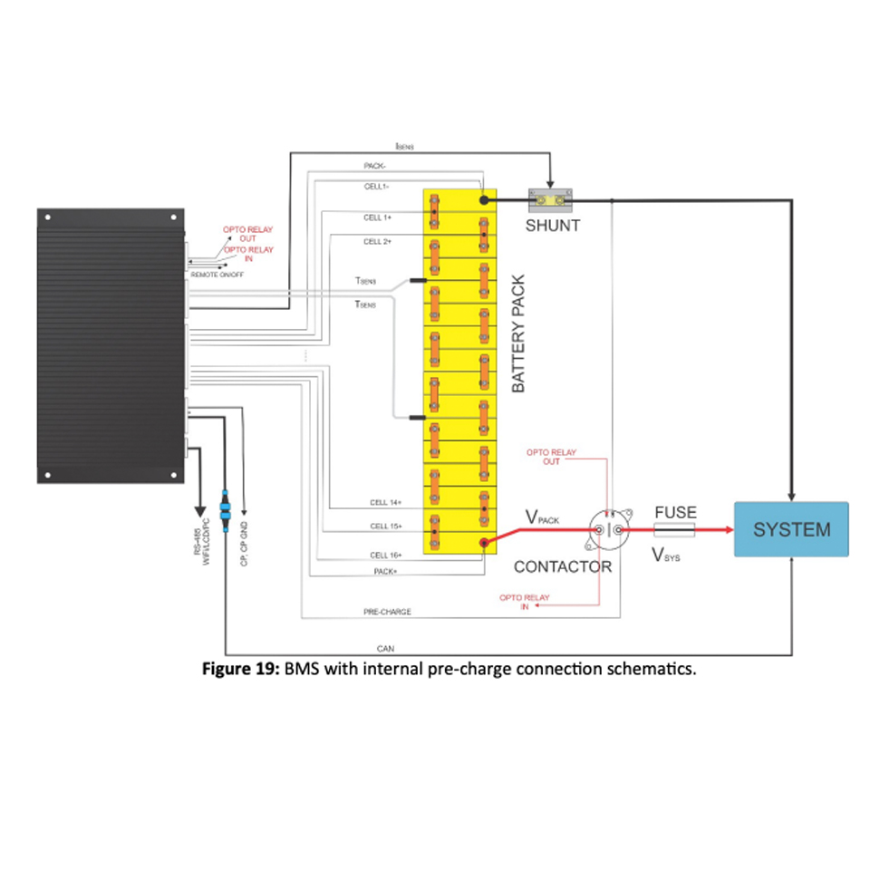 BMS-internal-precharge BMS with internal pre-charge