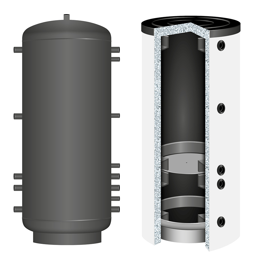 TWL Wärmepumpen-Schichtspeicher mit Schichtleitkrempe® – Effiziente Warmwasser- & Heizungsunterstützung
