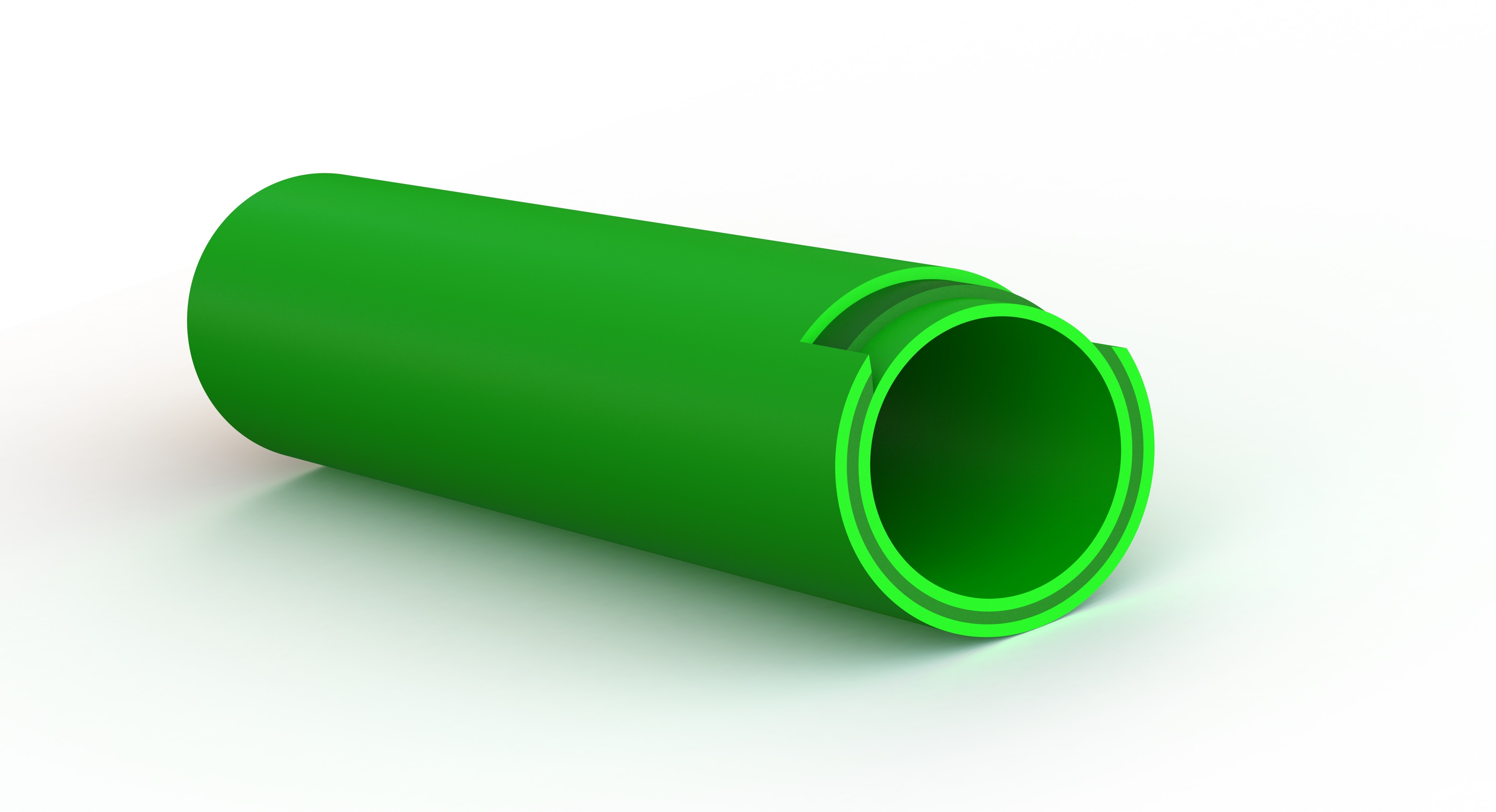 Aqua-Plus - PPR Rohre mit Glasfaserverstärkung / Stangen Kunststoff Schweißsysteme 20-40 mm - 2 Meter