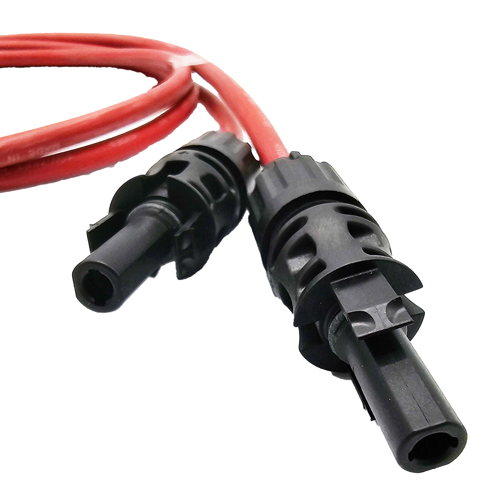 Solar Verlängerungskabel mit MC4-Steckverbindern – IBC FlexiSun 1x6mm² Rot - 0% MwSt.