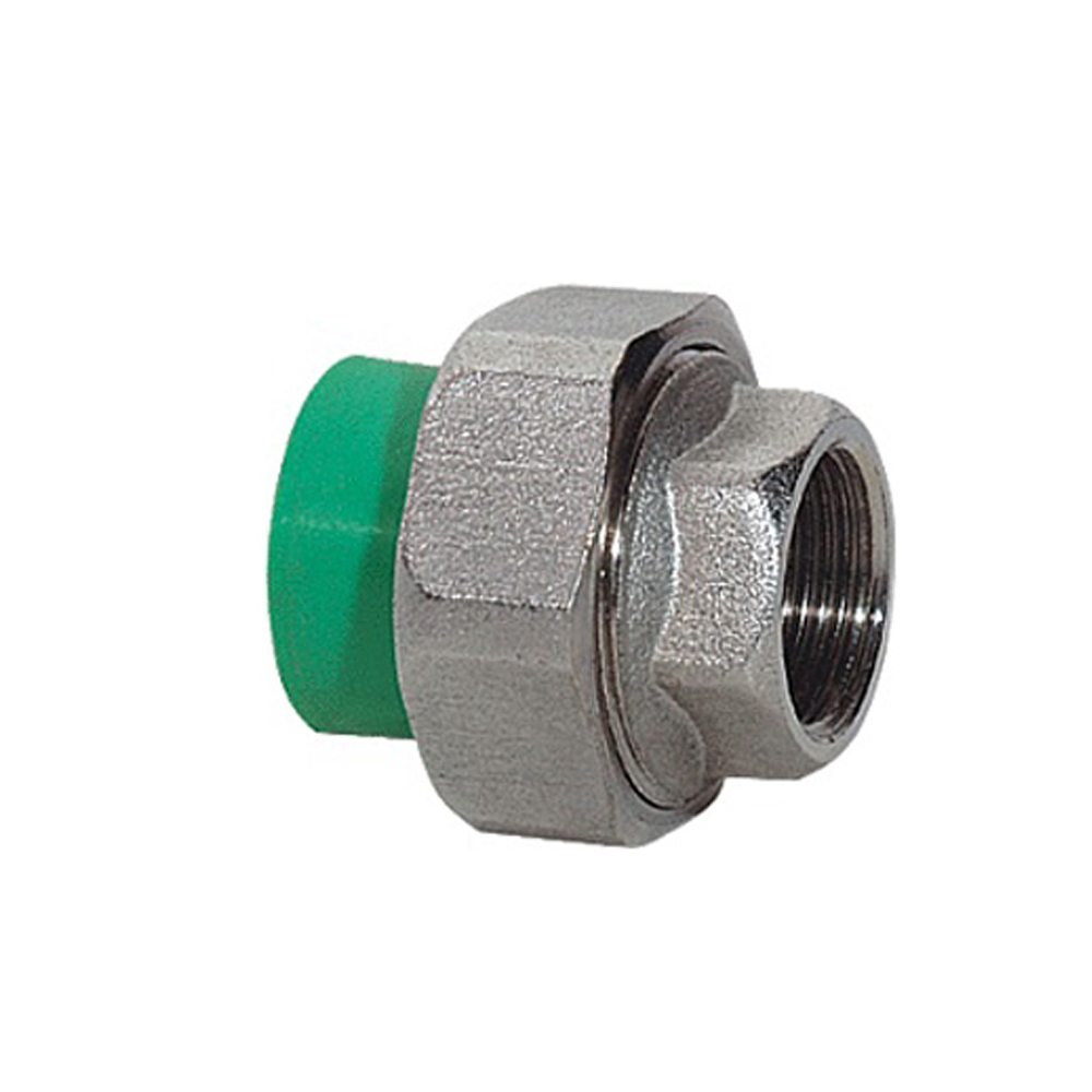9312791-4 Aqua-Plus - PPR Rohr Schraubkupplung mit Innengewinde Kunststoff Schweißsysteme 20-40 mm
