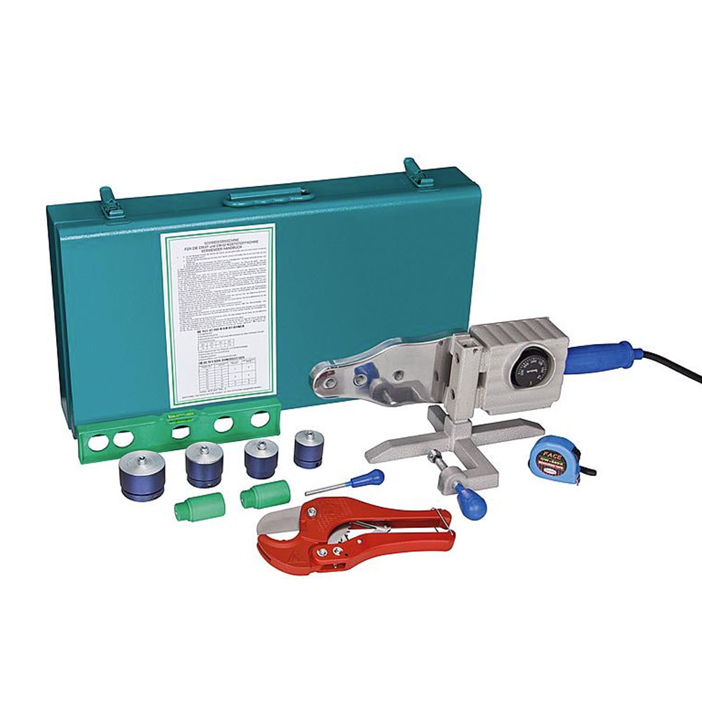 9312820 Aqua-Plus - Muffenschweißgerät 1500W im Koffer (für Rohre Ø 20mm - Ø 40mm)