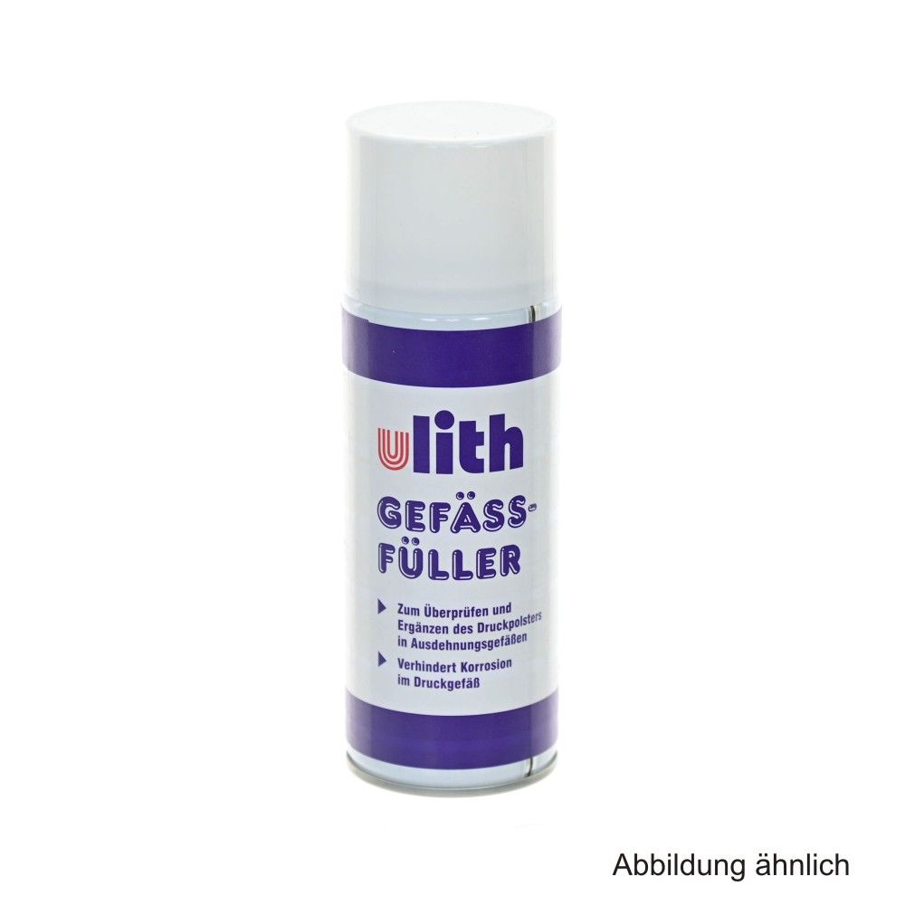 ULITH Gefäßfüller 400 ml – Druckpolster für Membrandruckausdehnungsgefäße prüfen und ergänzen, mit Korrosionsschutz