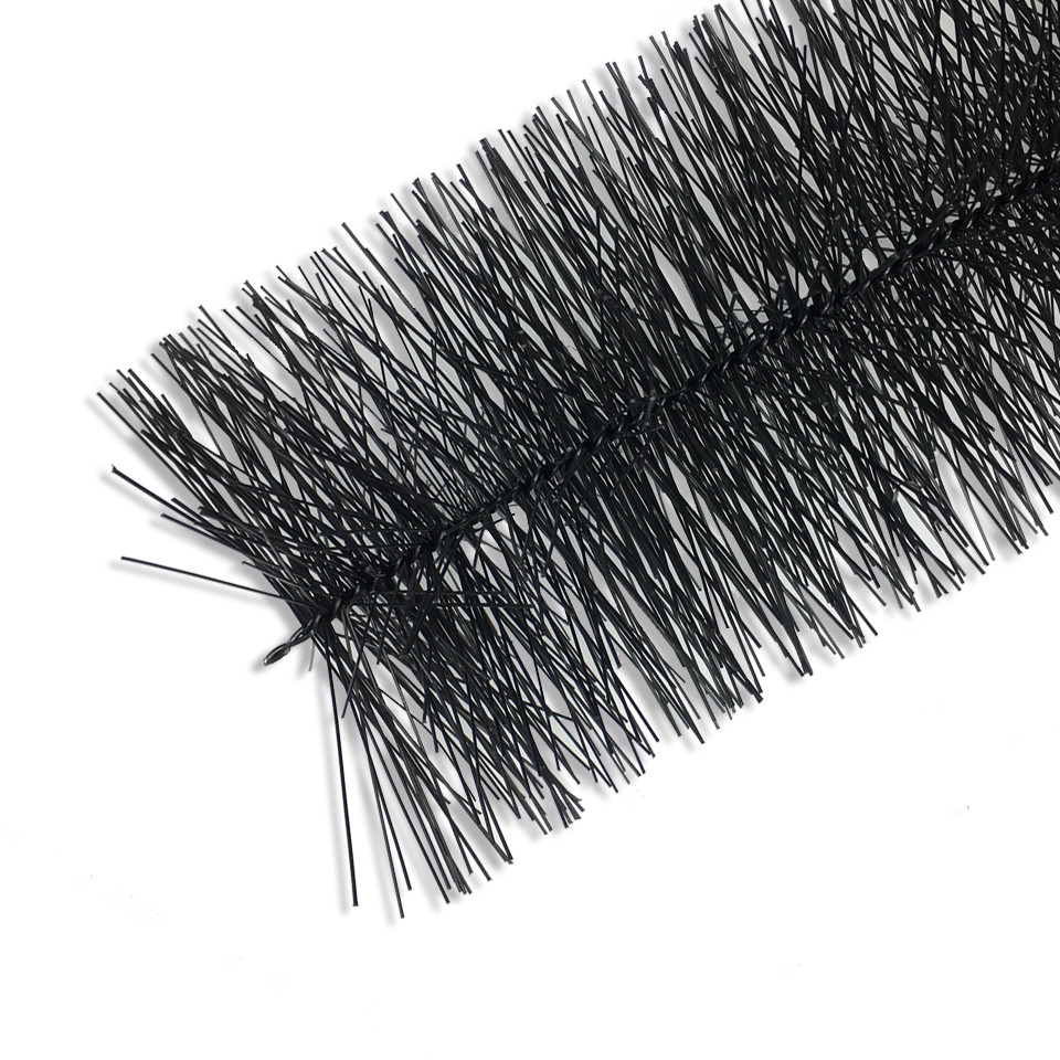 Vogelschutzbuerste 1,20 Meter Schutzbürste Ø 19cm Vogel Taube Marder Nager Solaranlage Photovoltaik Regenrinne