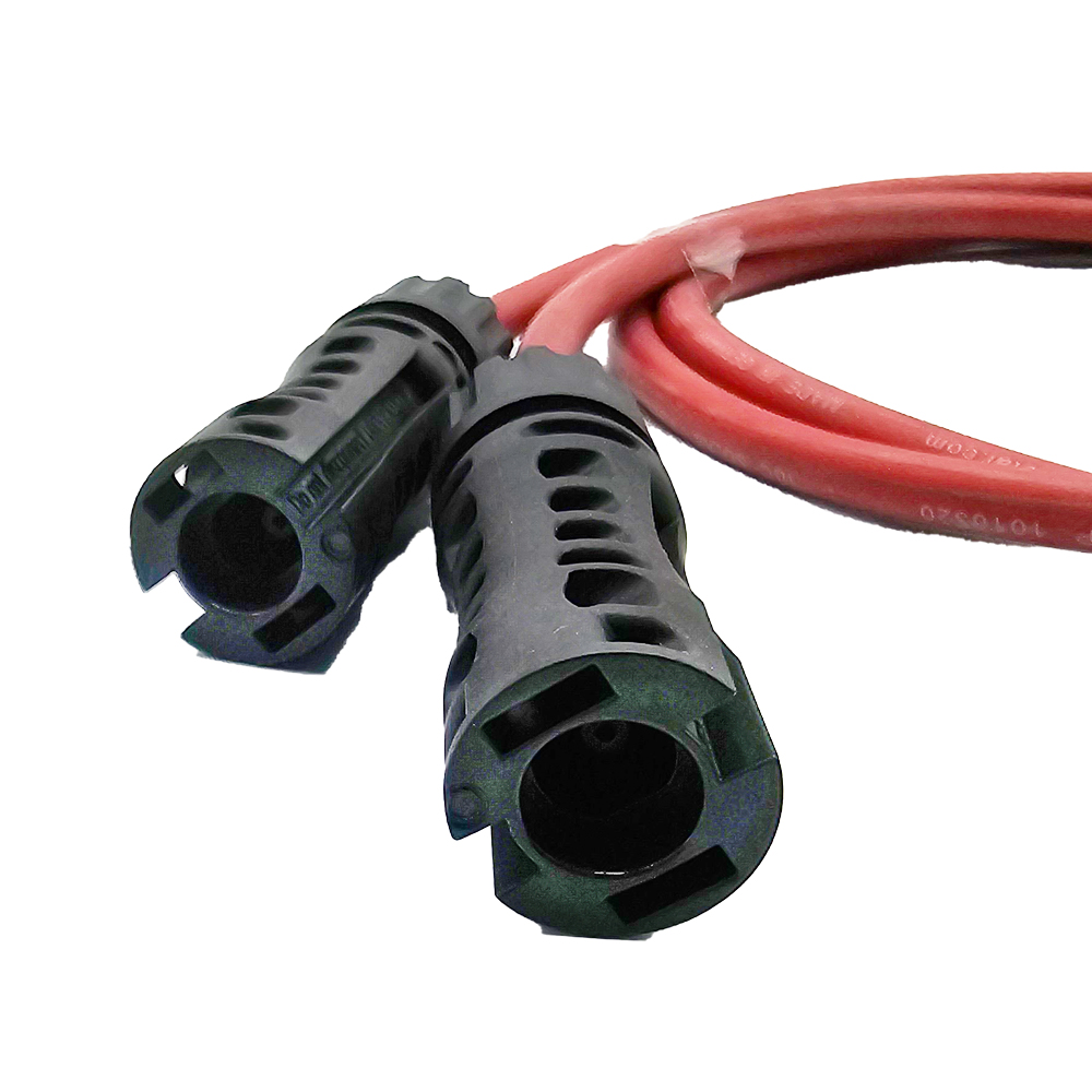 Solar Verlängerungskabel mit MC4-Steckverbindern – IBC FlexiSun 1x6mm² Rot - 0% MwSt.