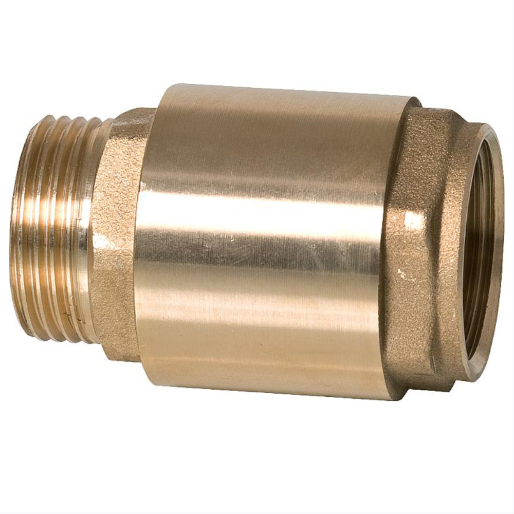 9051152-01 Rückschlagventil AG zu IG 3/8" bis 1 1/4" Schwerkraftbremse bis 110 °C