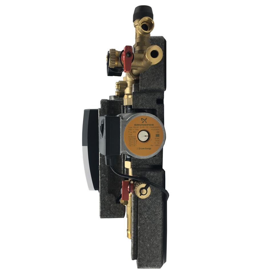 SR21L-PUMPE Solarthermie Basic Paket – Linuo Ritter Flachkollektoren – 4,0m² – Aufdachmontage
