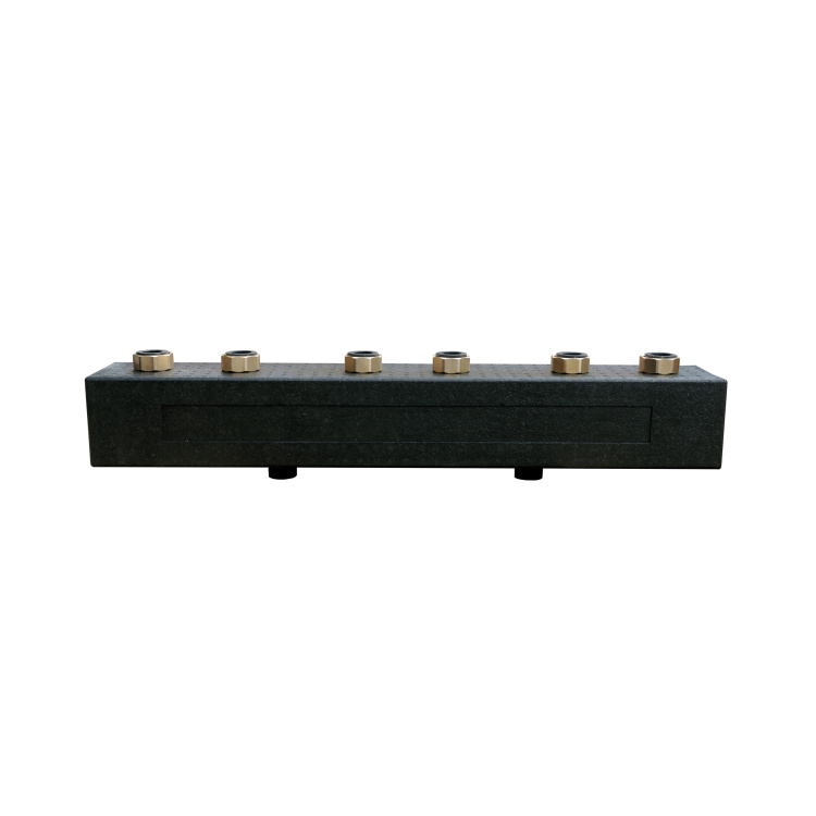 Heizkreisverteiler Verteilerbalken für drei Heizkreissets DN 25 125 mm