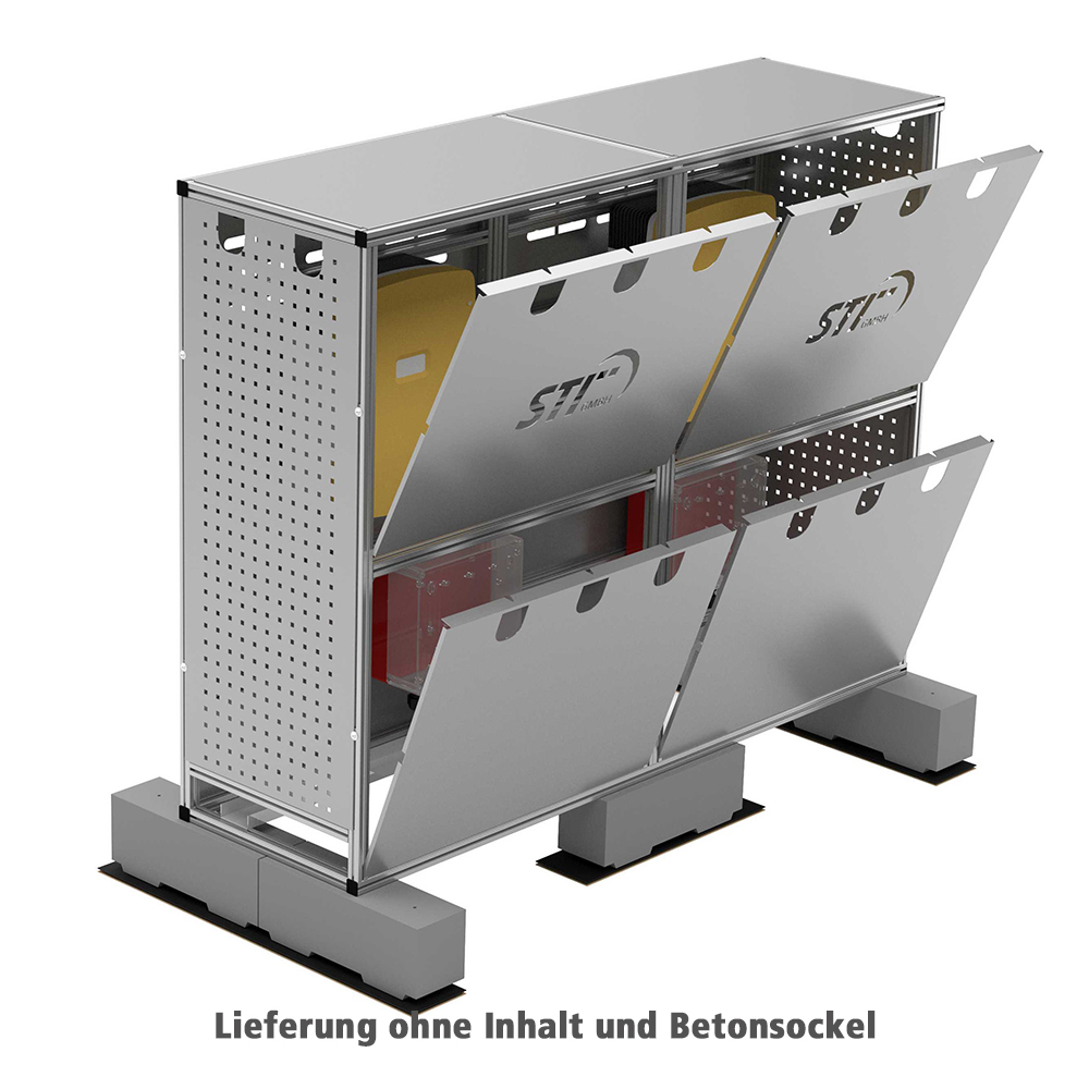 Wechselrichterunterstand Größe XL Gehäuse für Wechselrichter und Anlagenkomponenten Wechselrichterunterstand Größe XL Gehäuse für Wechselrichter und Anlagenkomponenten
