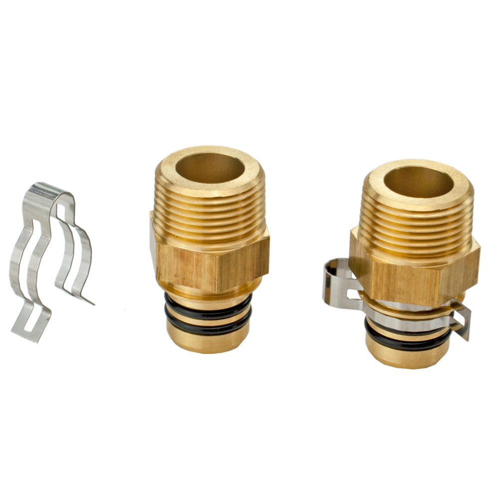 1310205-02 2er-Set STI Kupfer Kollektoranschlüsse 3/4" (DN20) für AL/CU oder CU/CU