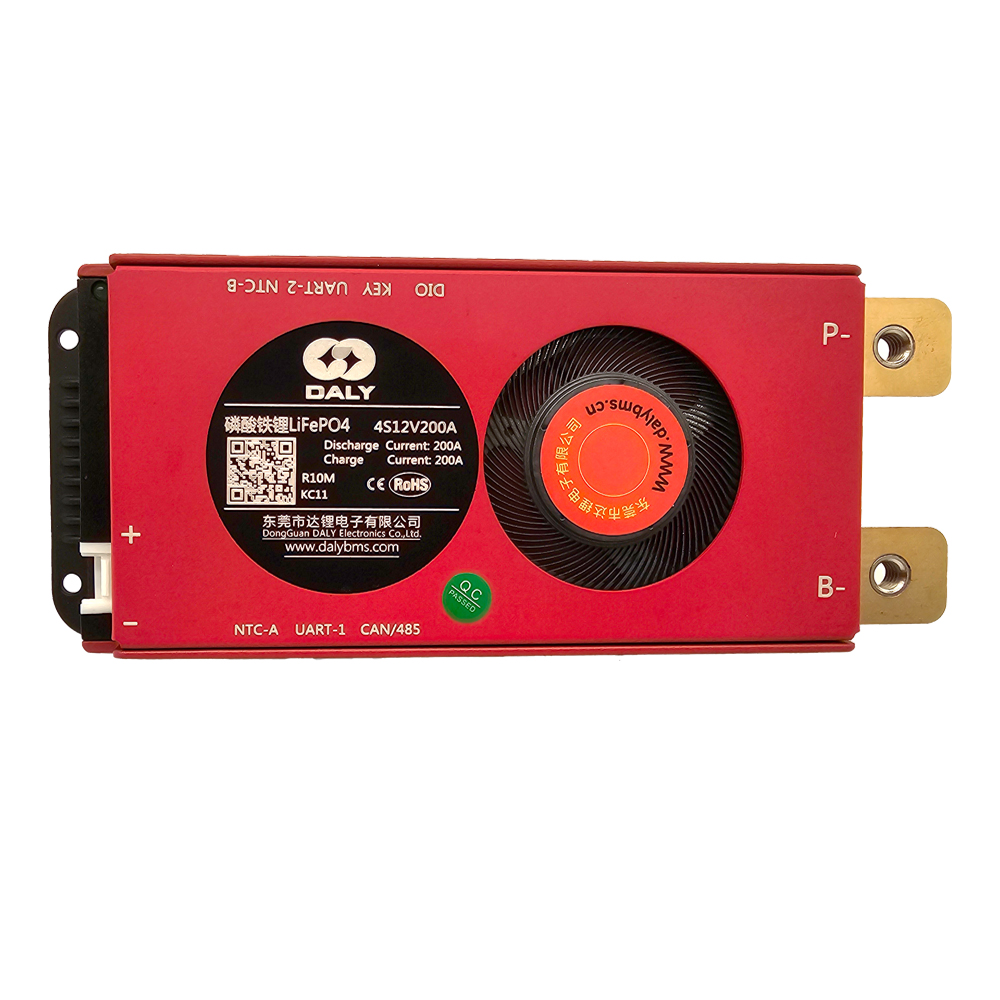 DALY Smart BMS LiFePO4 4S 12V 200A Battery Protection Board UART/RS485/CAN Balancing USB Bluetooth - 0% MwSt.