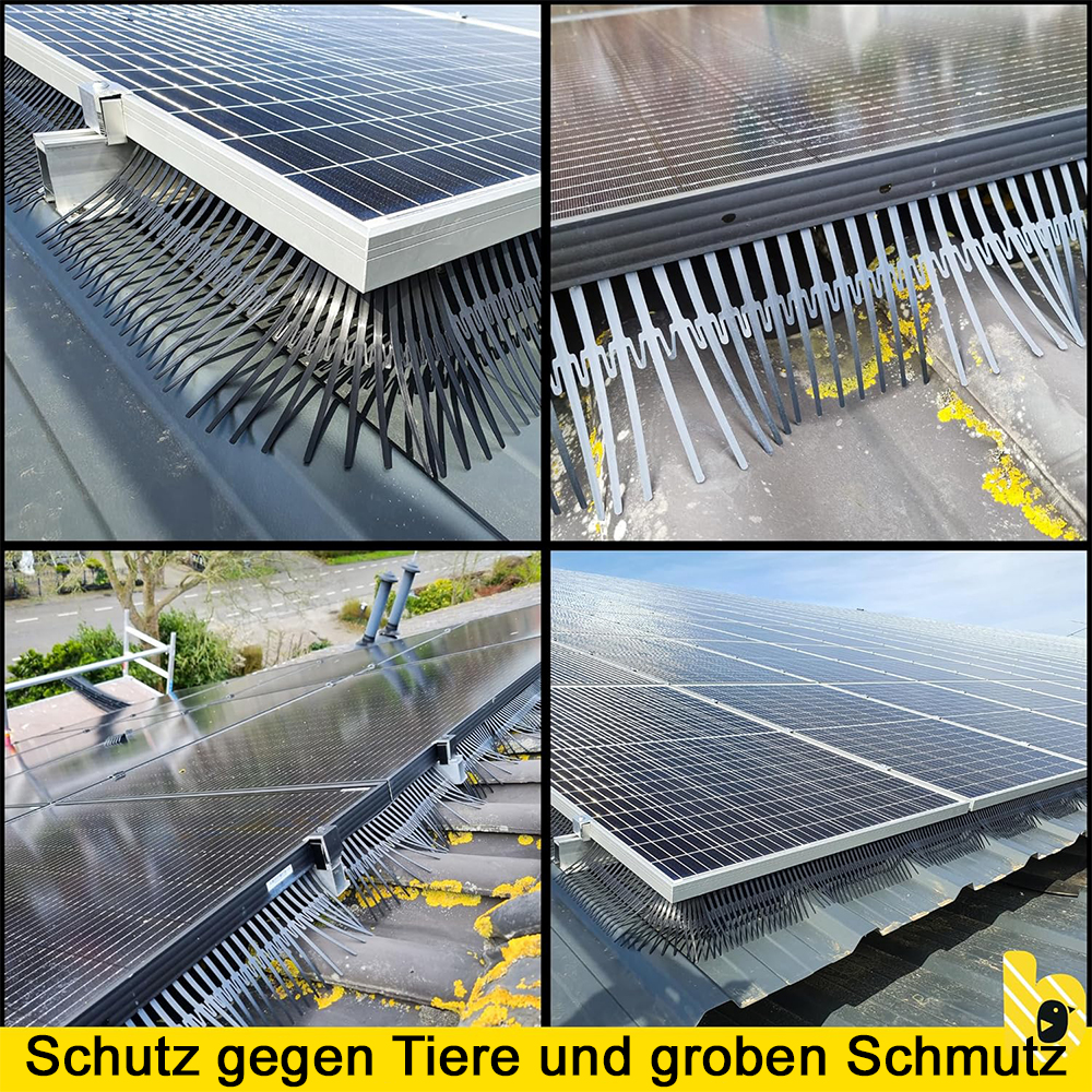 Birdstop Kunstoffclip - Zubehör Vogelschutz für Solaranlagen – Marderschutz für PV-Module & Dach Birdstop Kunstoffclip - Zubehör Vogelschutz für Solaranlagen – Marderschutz für PV-Module & Dach