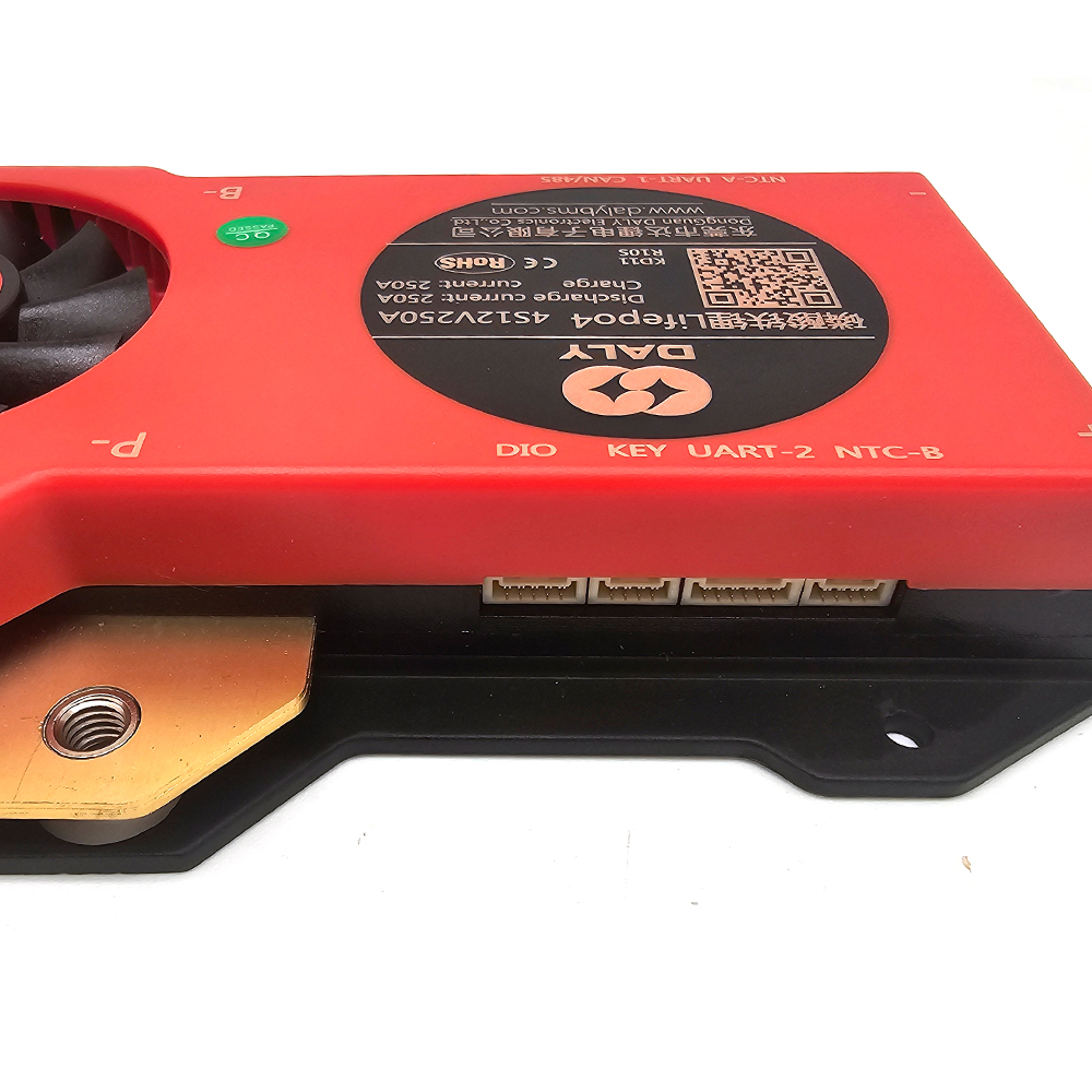 Daly Smart BMS LiFePo4 Li-ion 4S-24S 30A-250A Common Port Balance BT Module Lot - Foto 2