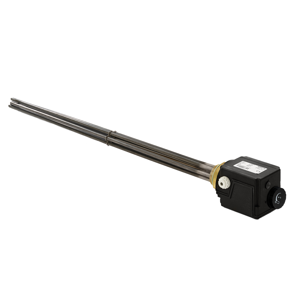 5500100038-01 Elektroheizstab 9kW Gewinde 1 1/2" regelbar mit AC-Thor 9s Manager Einschraubheizkörper B-Ware