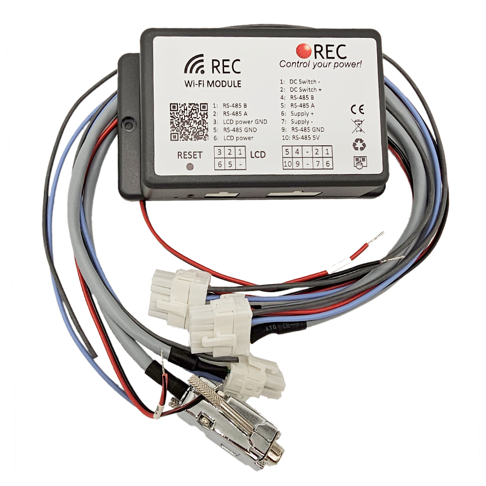 WiFi / WLAN Modul für alle REC BMS-Systeme - Live-Visualisierung Ihrer Batterieparameter - 0% MwSt.