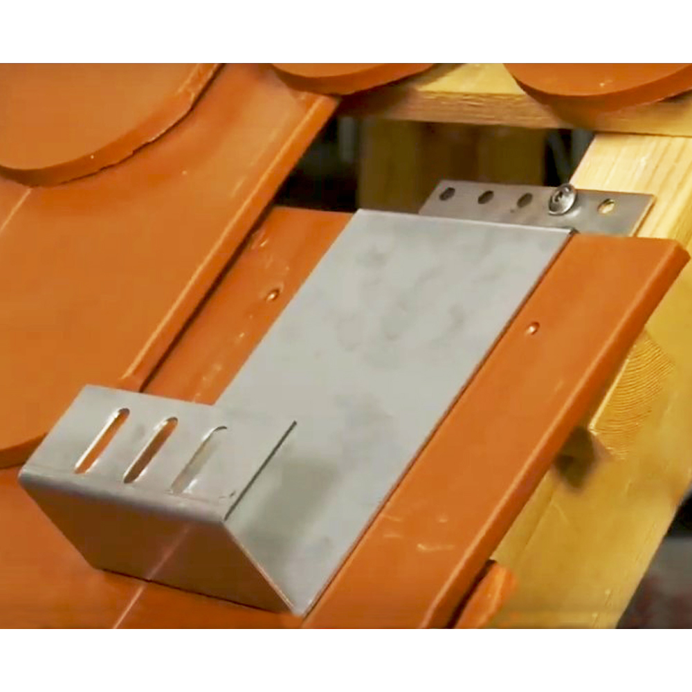 Dachhaken Edelstahl für Biberschwanz Doppeldeckung 150 x 2mm - 0% MwSt.