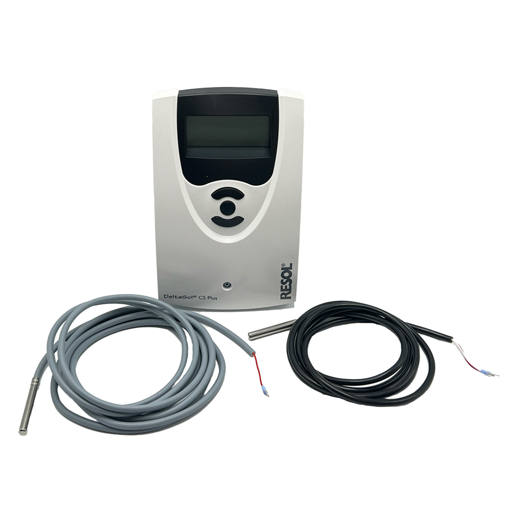 11500300_04 Solarsteuerung Resol DeltaSol CS Plus (inkl. 4 x PT1000 Fühler - 2 x FKP6 - 2 x FRP6) - Komplettpake