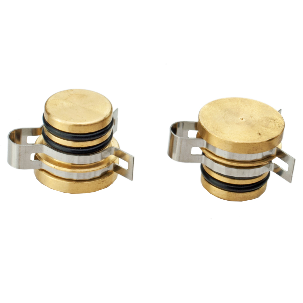 2er-Set STI Kupfer Verschlussdeckel Smart Lock System für AL/CU oder CU/CU