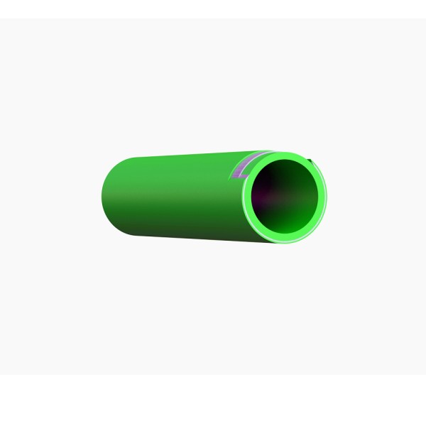 Aqua-Plus - PPR Rohr Stangen L = 2 m d = 20 x 2,8 mm Alu verstärkt, grün – 100 Meter