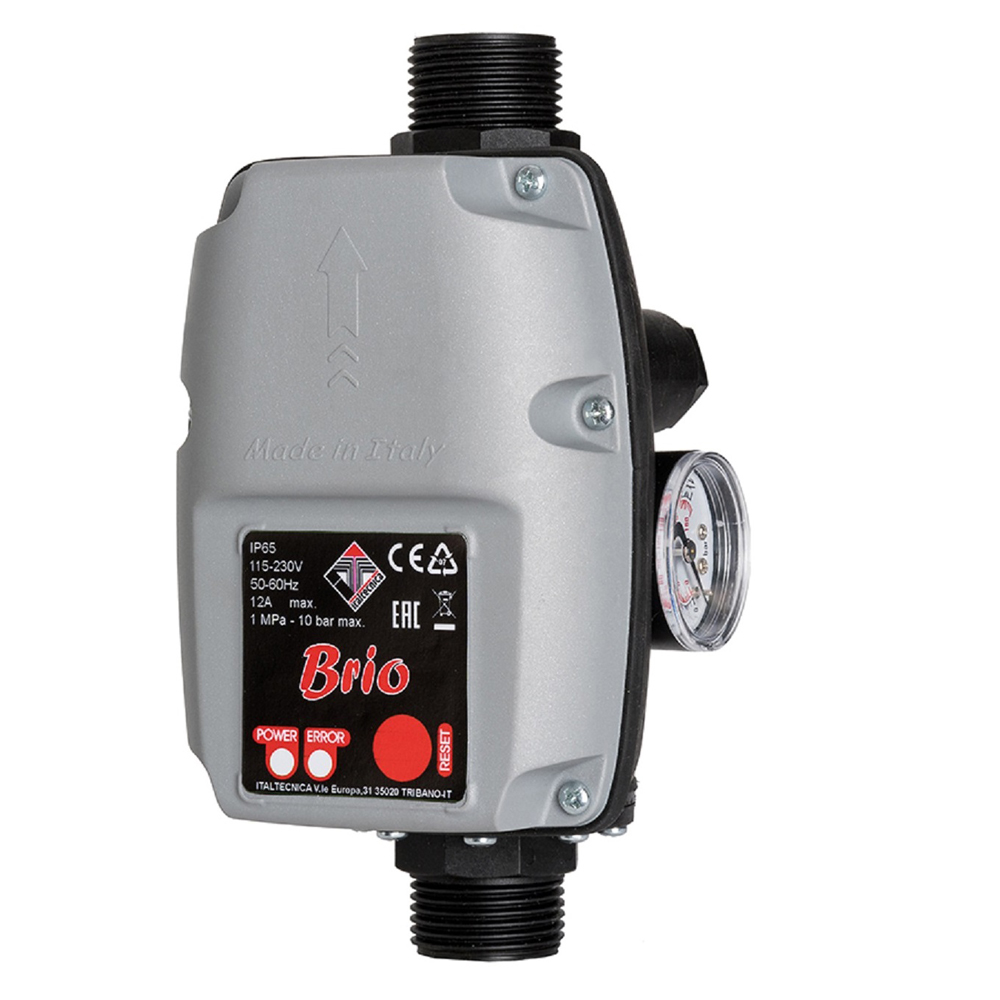 Italtecnica Brio 2000 Pumpensteuerung elektronischer Druckschalter ohne  Kabel