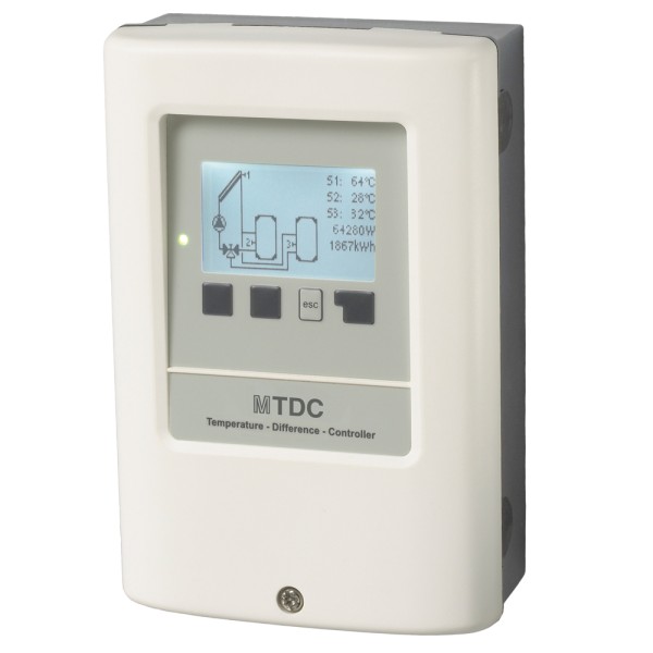Solarsteuerung Solarregler Temperaturdifferenzsteuerung MTDC V5 (ohne Fühler) - Sorel